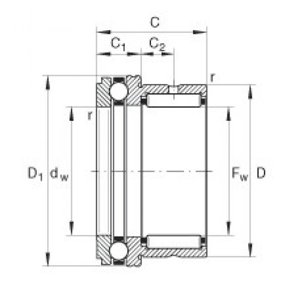 UNSPSC INA NKX20 complex bearings #1 image