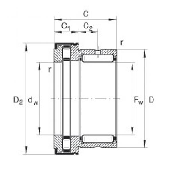 UNSPSC INA NKXR20-Z complex bearings #1 image
